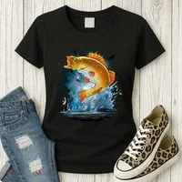 Golden Perch Fish Sea Women's T-Shirt thumb 3