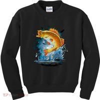 Golden Perch Fish Sea Kids Sweatshirt thumb 0