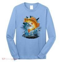 Golden Perch Fish Sea Long Sleeve Shirt thumb 0