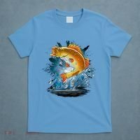 Golden Perch Fish Sea T-Shirt thumb 4