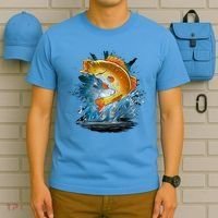 Golden Perch Fish Sea T-Shirt thumb 5