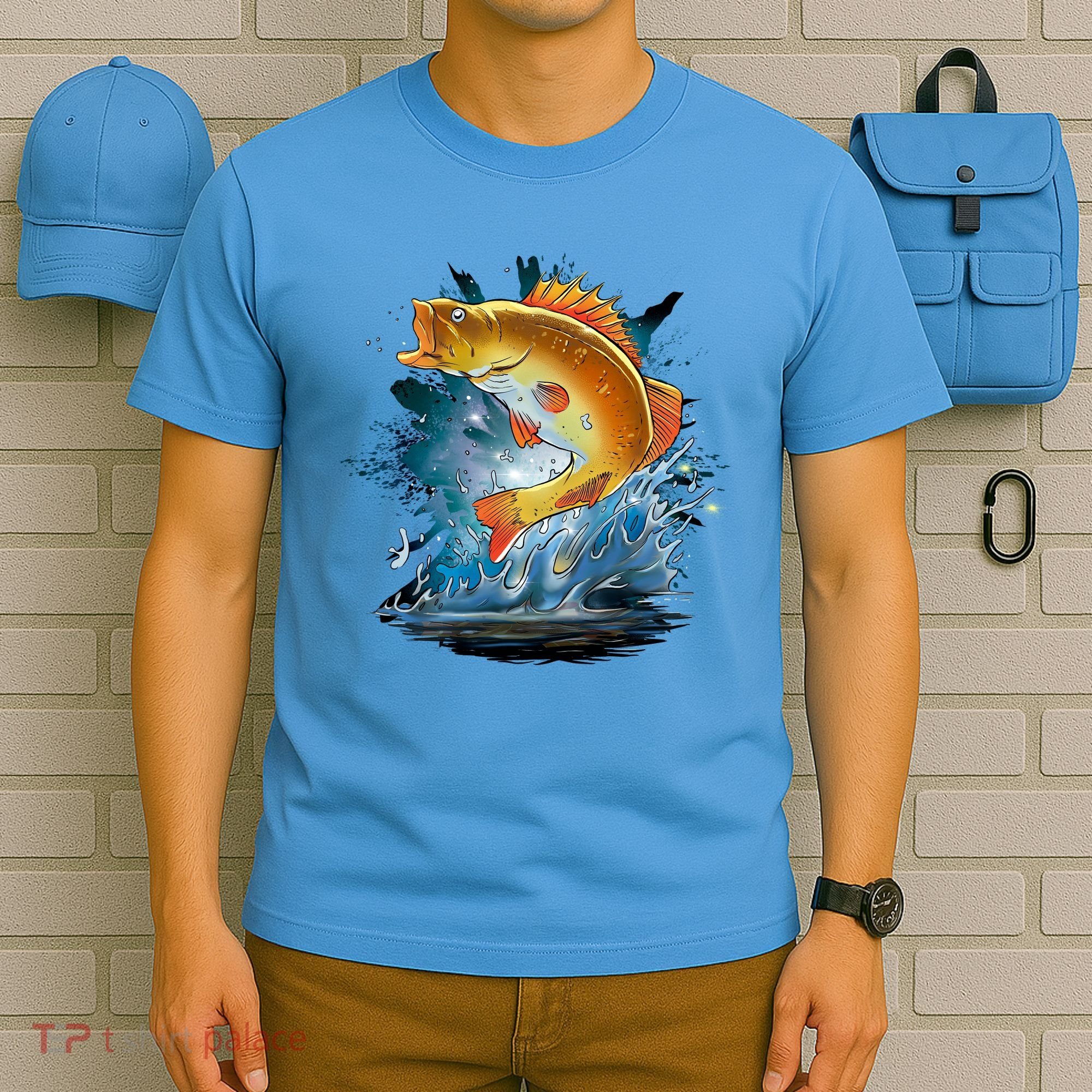 Golden Perch Fish Sea T-Shirt