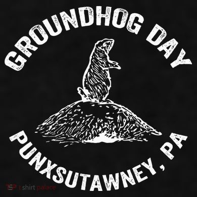 Groundhog Punxsutawney Funny Groundhog Day Shadow Gift Ladies PosiCharge Tri-Blend Wicking Tank