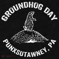 Groundhog Punxsutawney Funny Groundhog Day Shadow Gift Ladies PosiCharge Tri-Blend Wicking Tank thumb 2