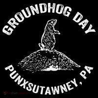 Groundhog Punxsutawney Funny Groundhog Day Shadow Gift Baby Long Sleeve Bodysuit thumb 2