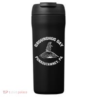 Groundhog Punxsutawney Funny Groundhog Day Shadow Gift 24oz Duet Stainless Steel Tumbler thumb 0