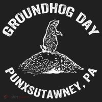 Groundhog Punxsutawney Funny Groundhog Day Shadow Gift 24oz Duet Stainless Steel Tumbler thumb 2