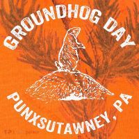 Groundhog Punxsutawney Funny Groundhog Day Shadow Gift Kati Licensed 12" Camo Cuffed Beanie thumb 2