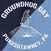 Groundhog Punxsutawney Funny Groundhog Day Shadow Gift Raglan Baseball Sleeve Shirt thumb 2