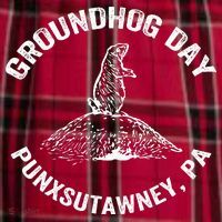 Groundhog Punxsutawney Funny Groundhog Day Shadow Gift Women's Flannel Plaid Pajama Pants thumb 2