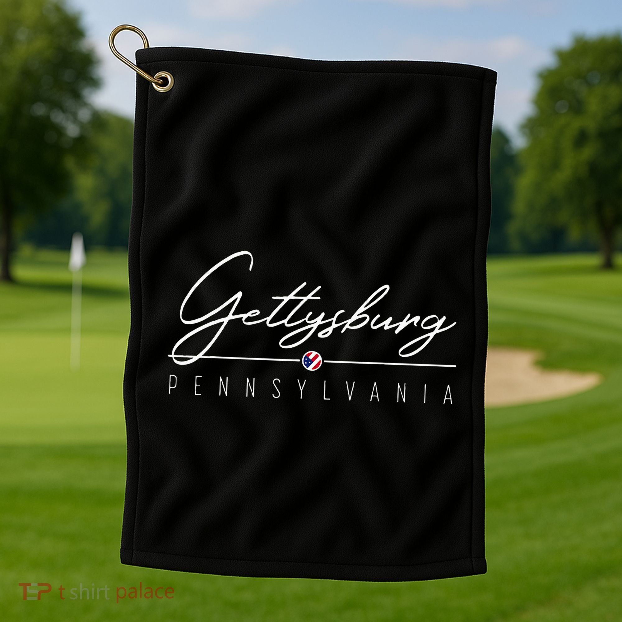 Gettysburg Pa Golf Towel