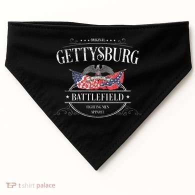 Gettysburg Pennsylvania USA-Made Doggie Bandana