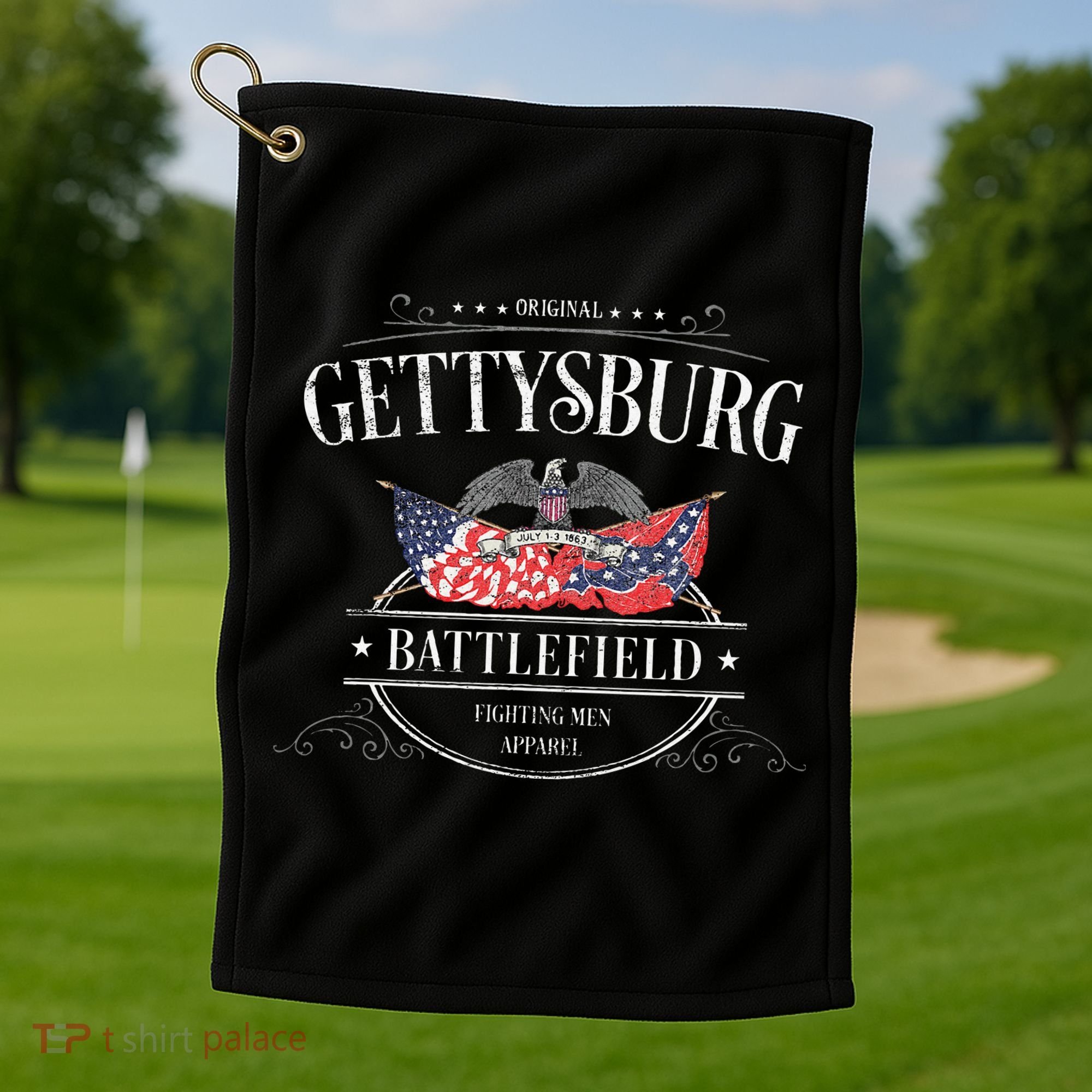 Gettysburg Pennsylvania Golf Towel