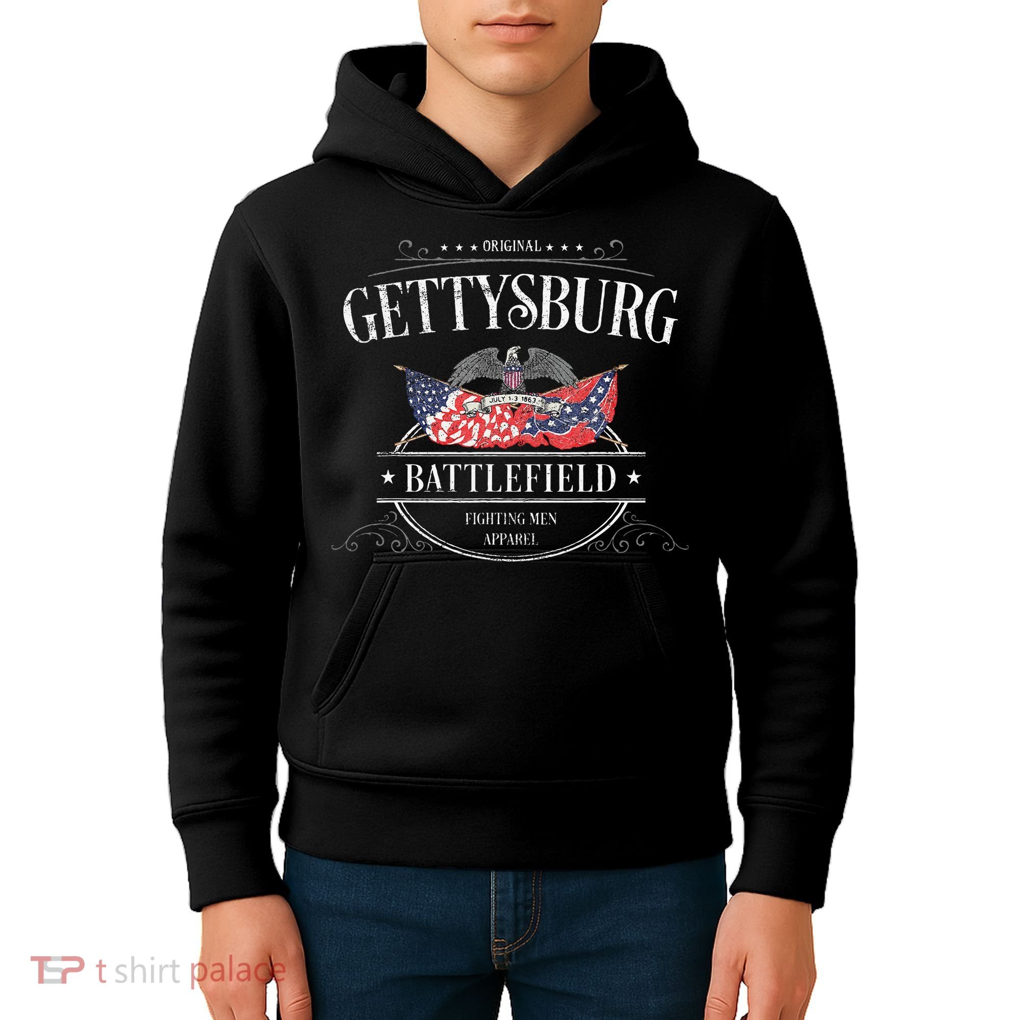 Gettysburg Pennsylvania Kids Hoodie
