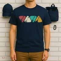 Guitar Pick Gift For Guitarist Retro Vintage T-Shirt thumb 6