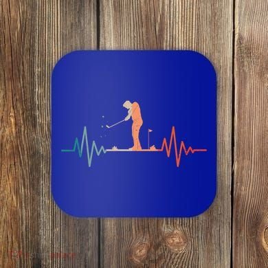 Golf Player Golfing Golfer Gift Coaster