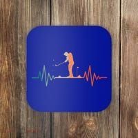 Golf Player Golfing Golfer Gift Coaster thumb 0