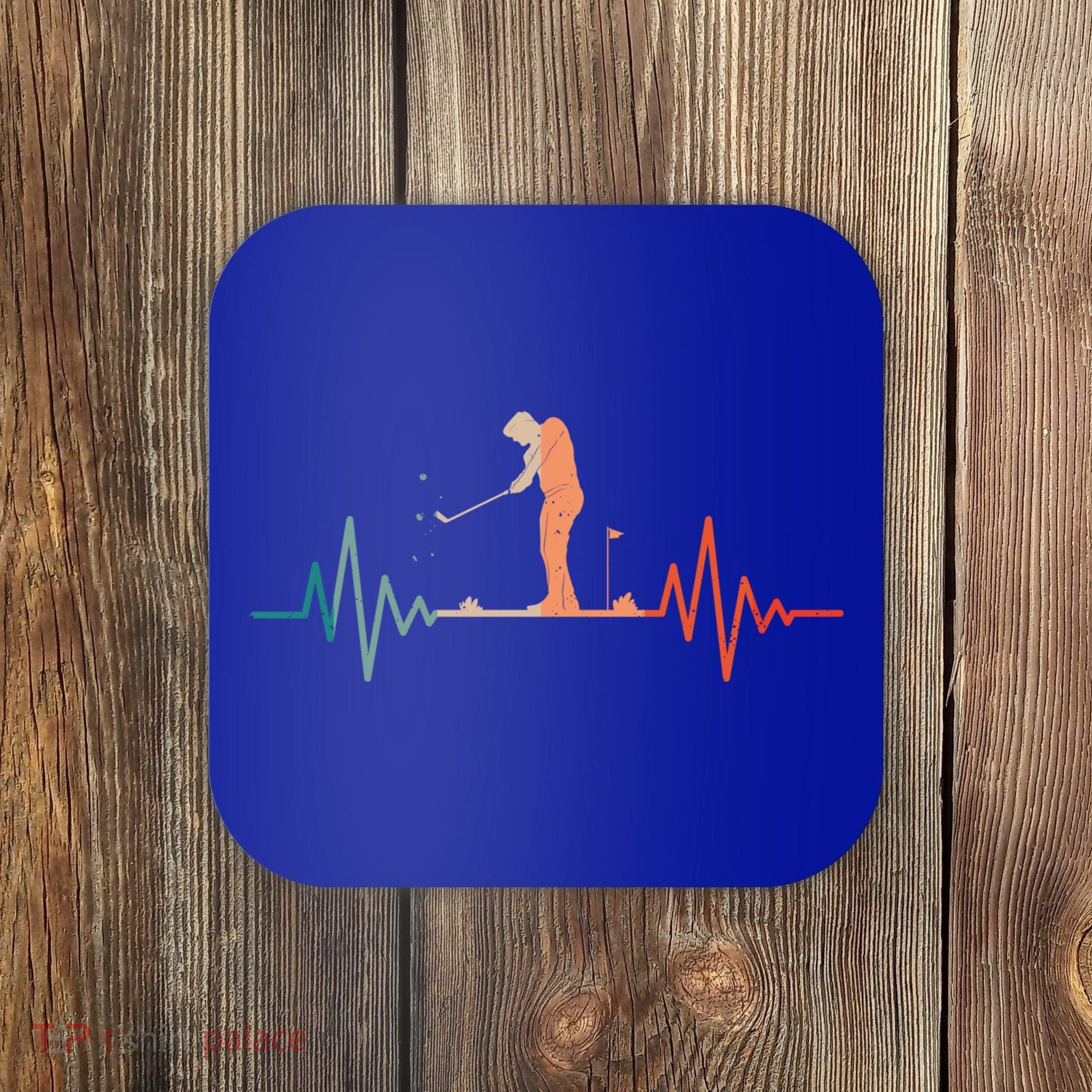 Golf Player Golfing Golfer Gift Coaster