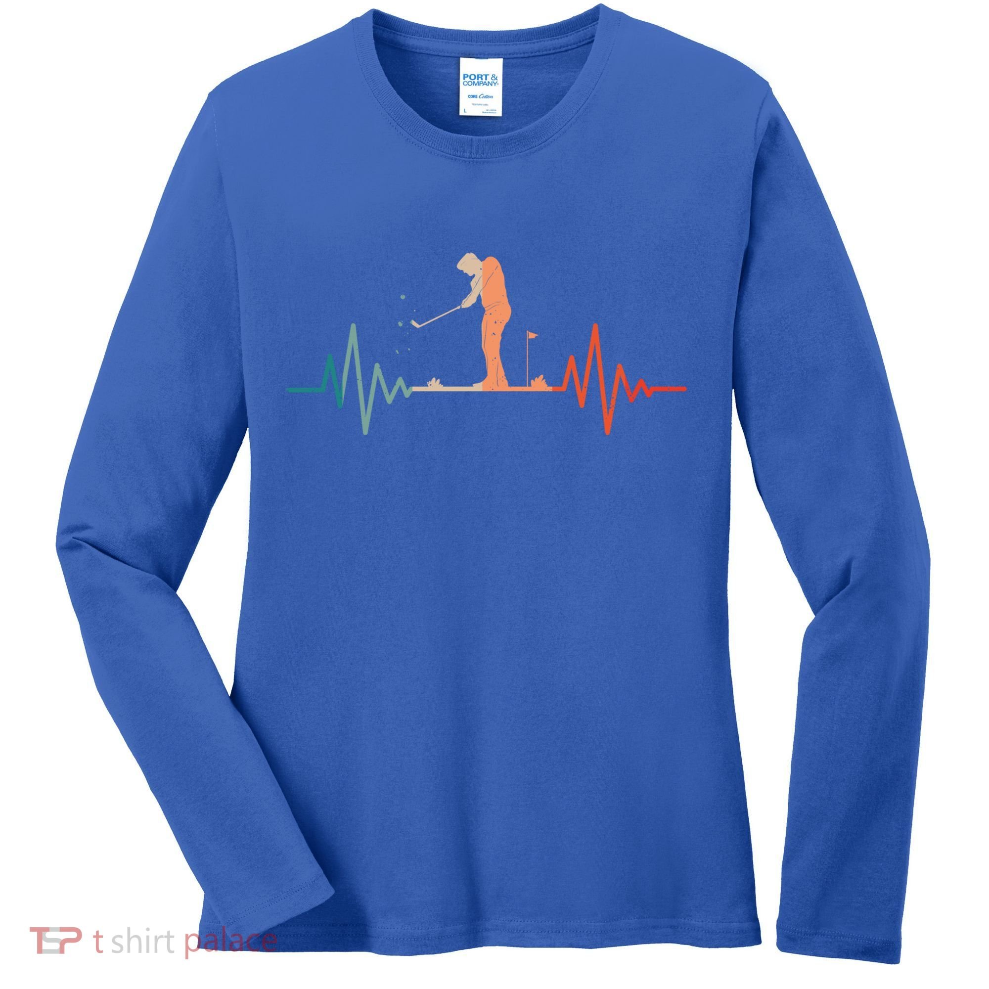 Golf Player Golfing Golfer Gift Women's Long Sleeve Shirt