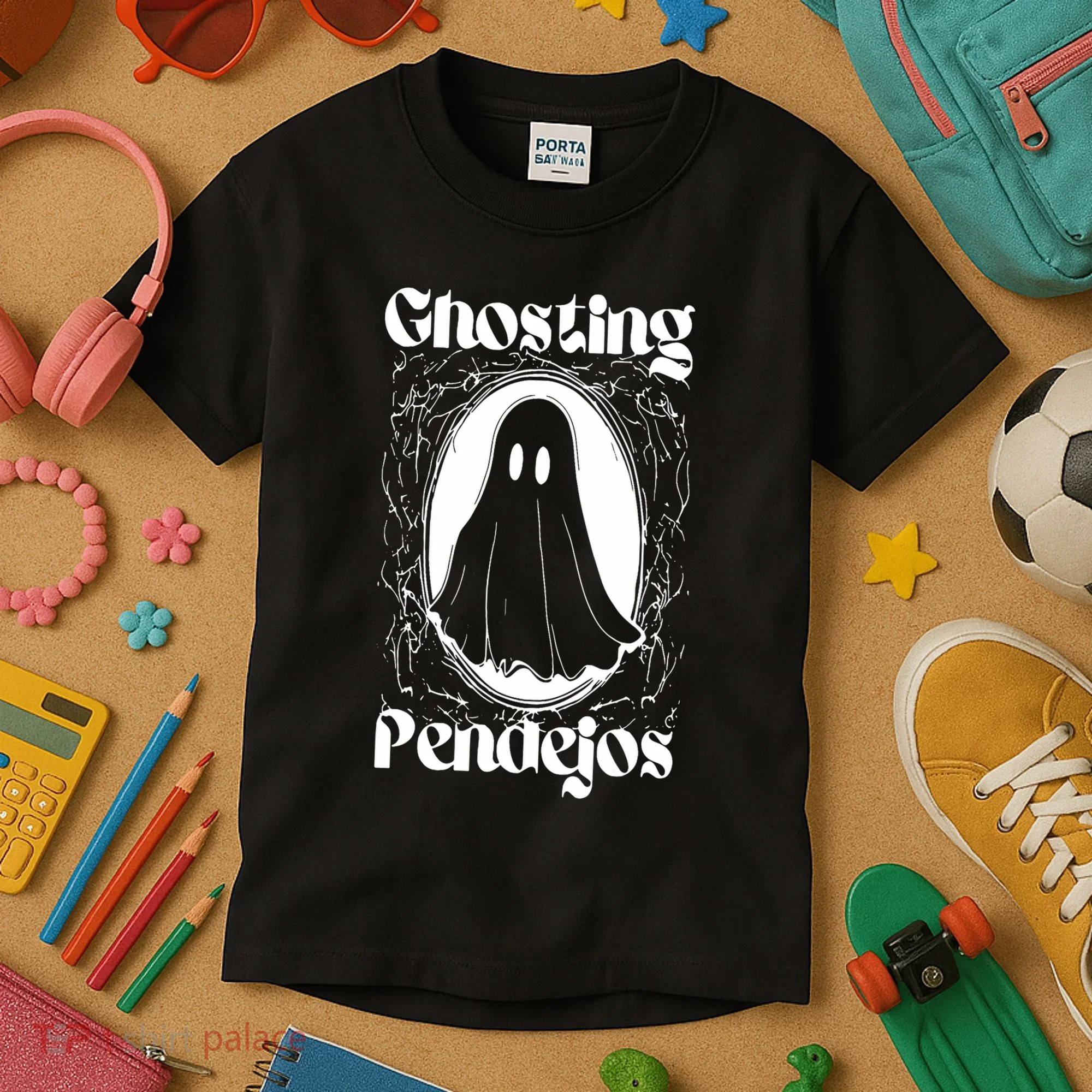 Ghosting Pendejos Kids T-Shirt