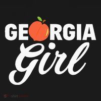 Georgia Peach Girl Funny Vintage T-Shirt thumb 7