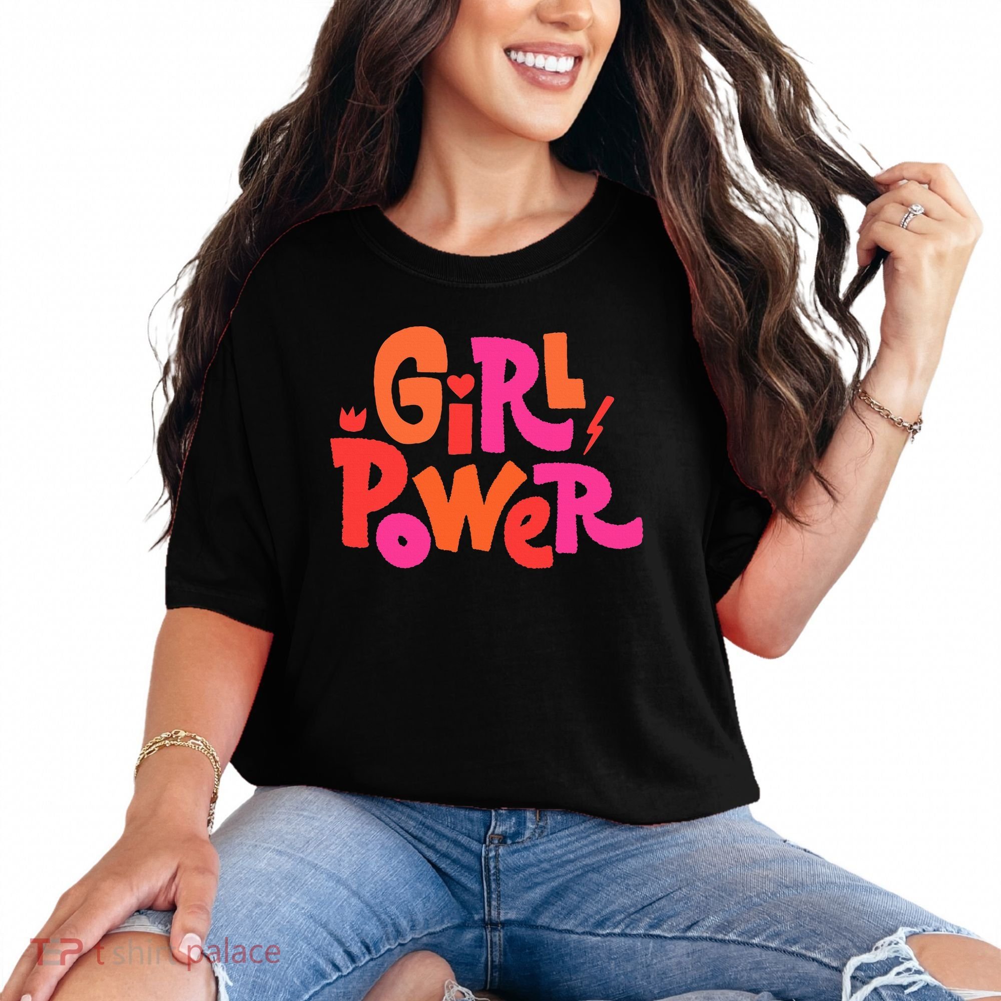 Girl Power Grl Pwr Comfort Colors T-Shirt