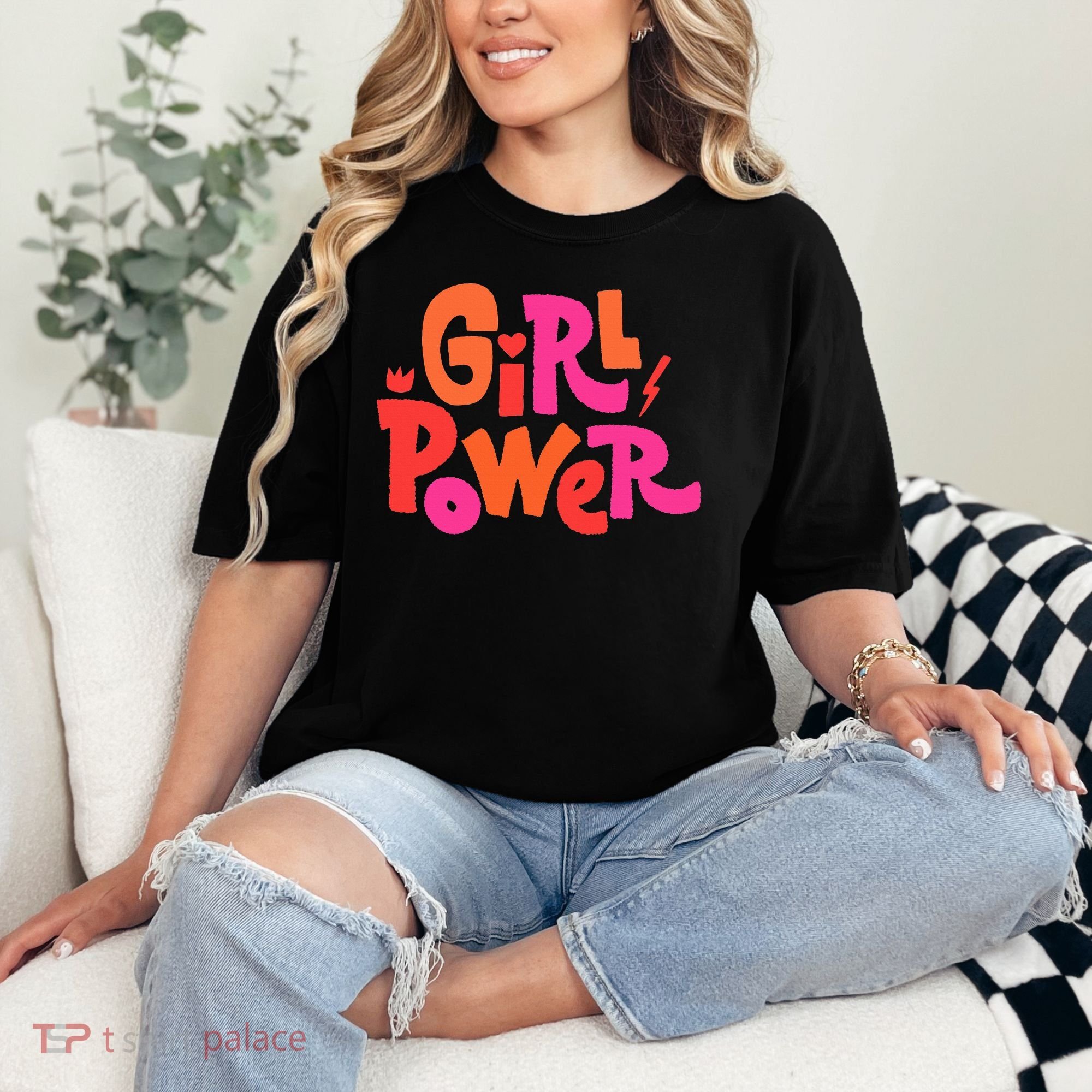Girl Power Grl Pwr Comfort Colors T-Shirt