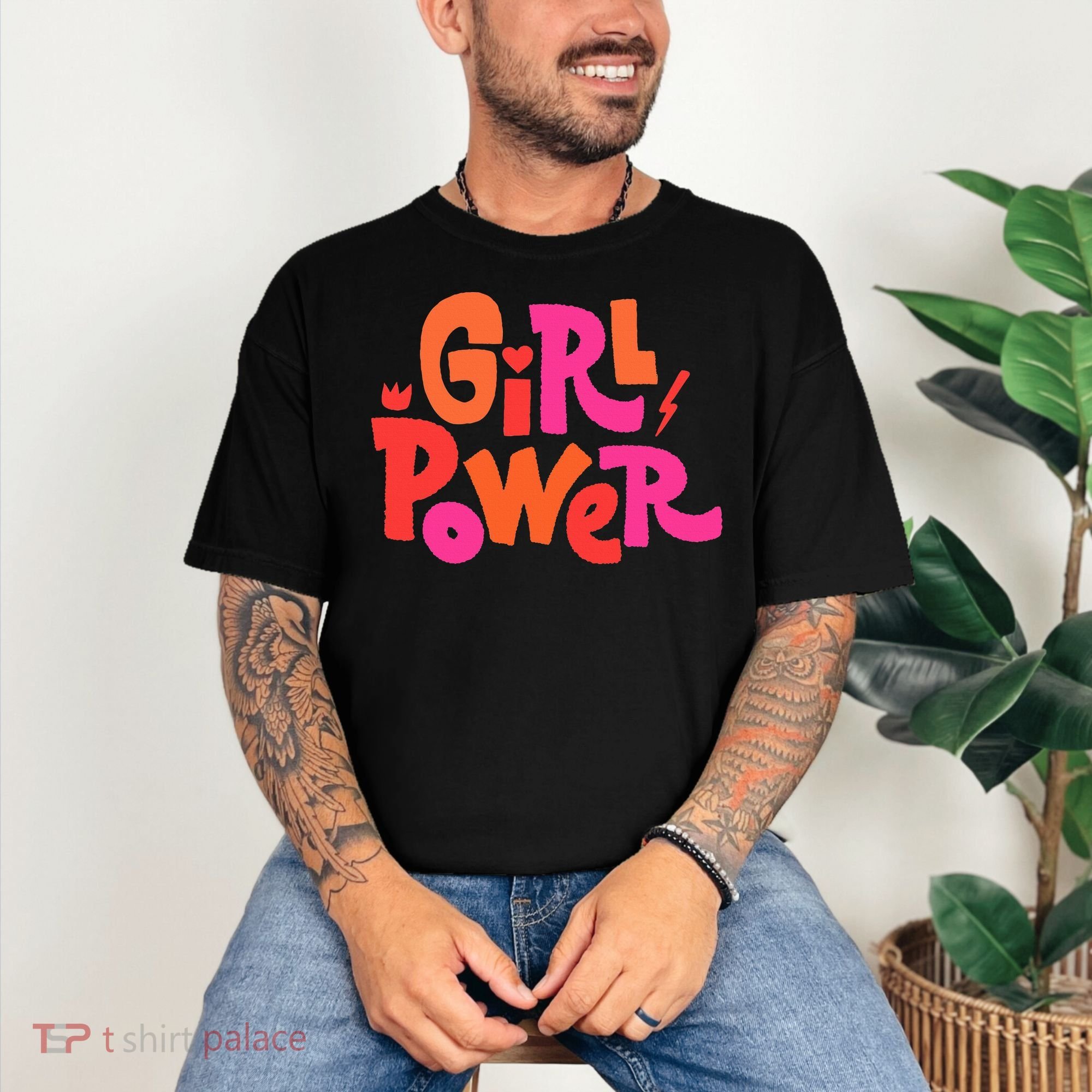 Girl Power Grl Pwr Comfort Colors T-Shirt
