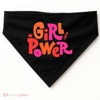 Girl Power Grl Pwr USA-Made Doggie Bandana thumb 0