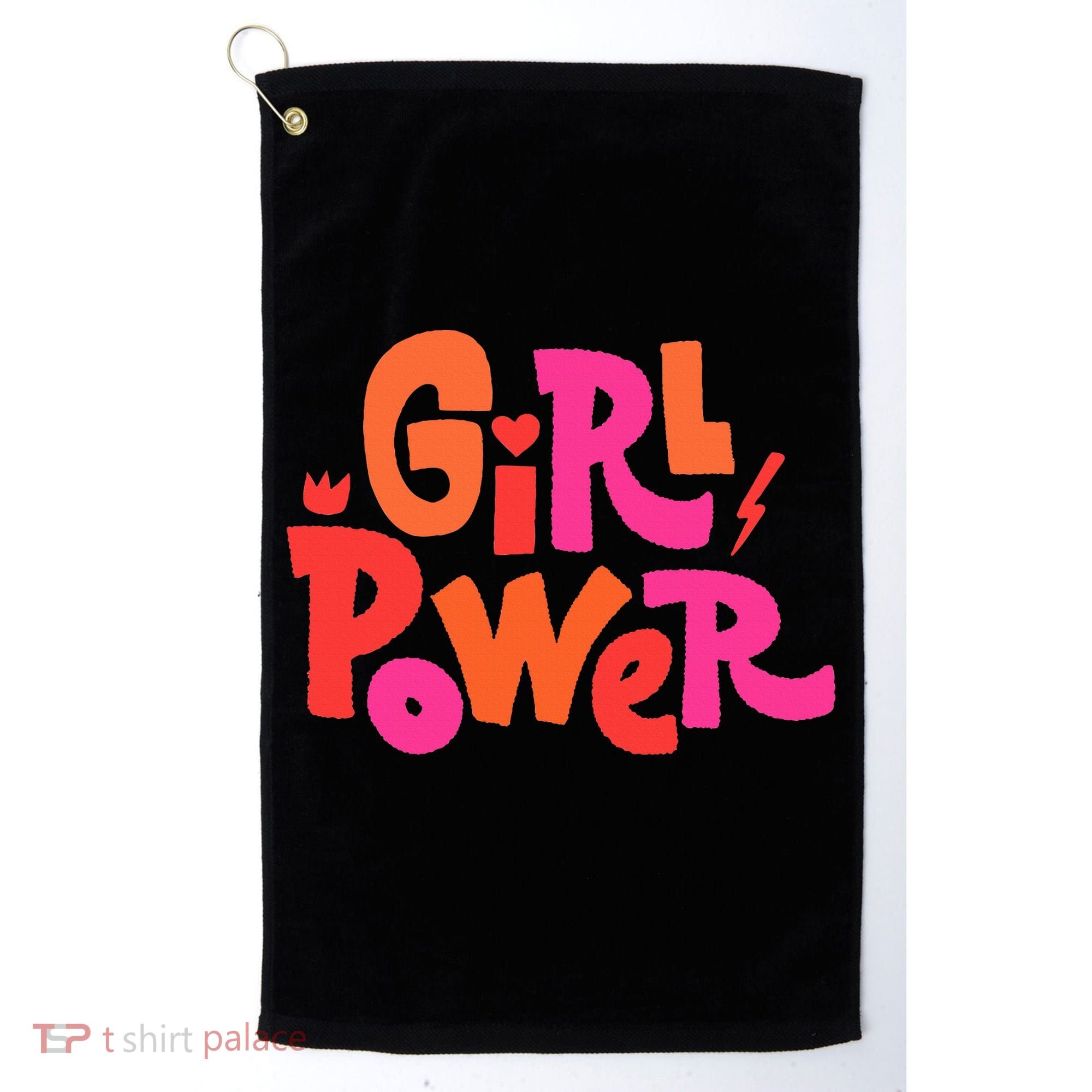 Girl Power Grl Pwr Golf Towel