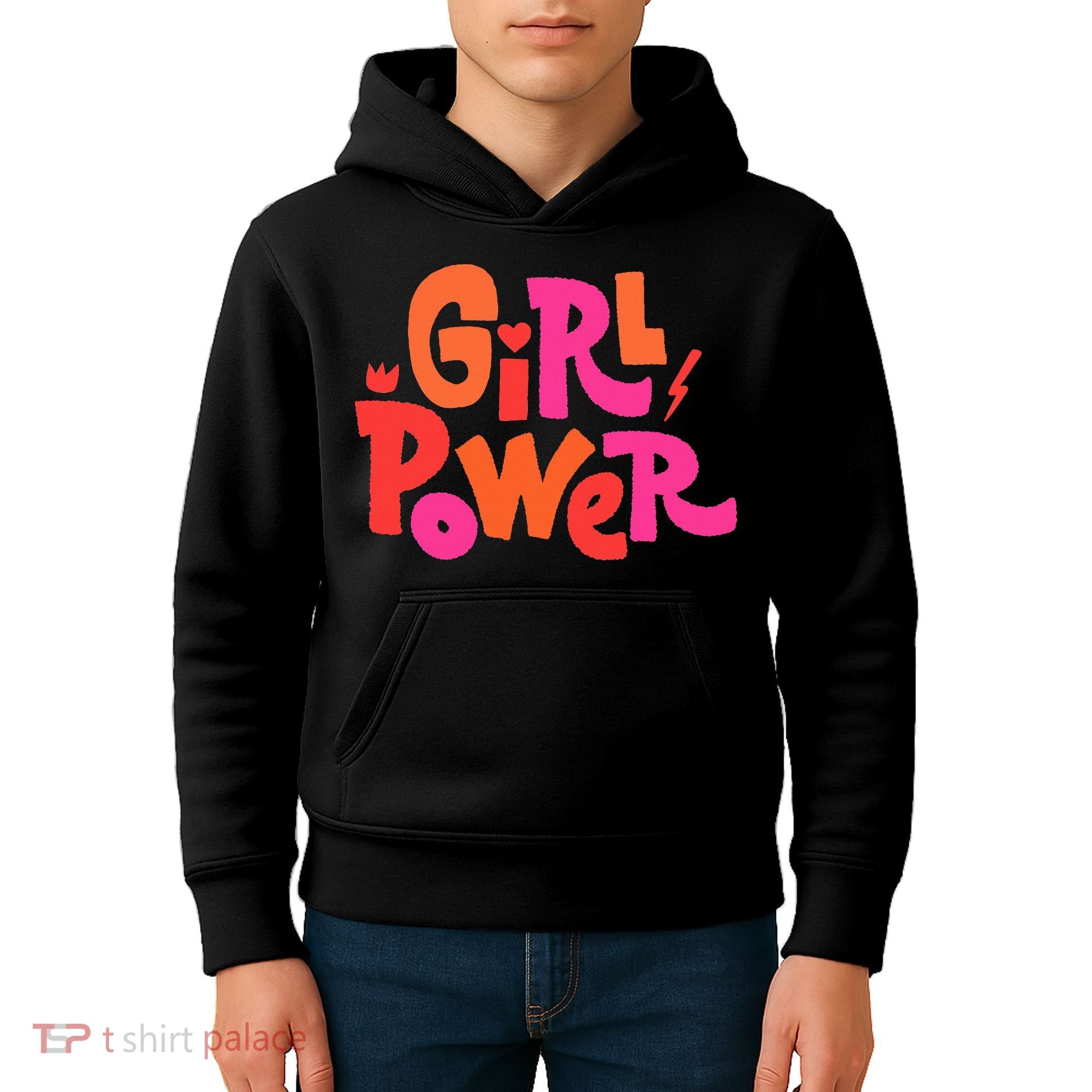 Girl Power Grl Pwr Kids Hoodie