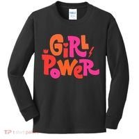 Girl Power Grl Pwr Kids Long Sleeve Shirt thumb 0