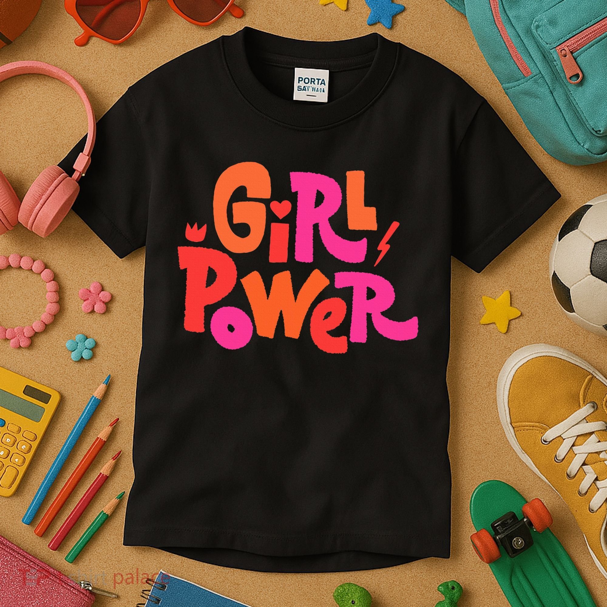 Girl Power Grl Pwr Kids T-Shirt