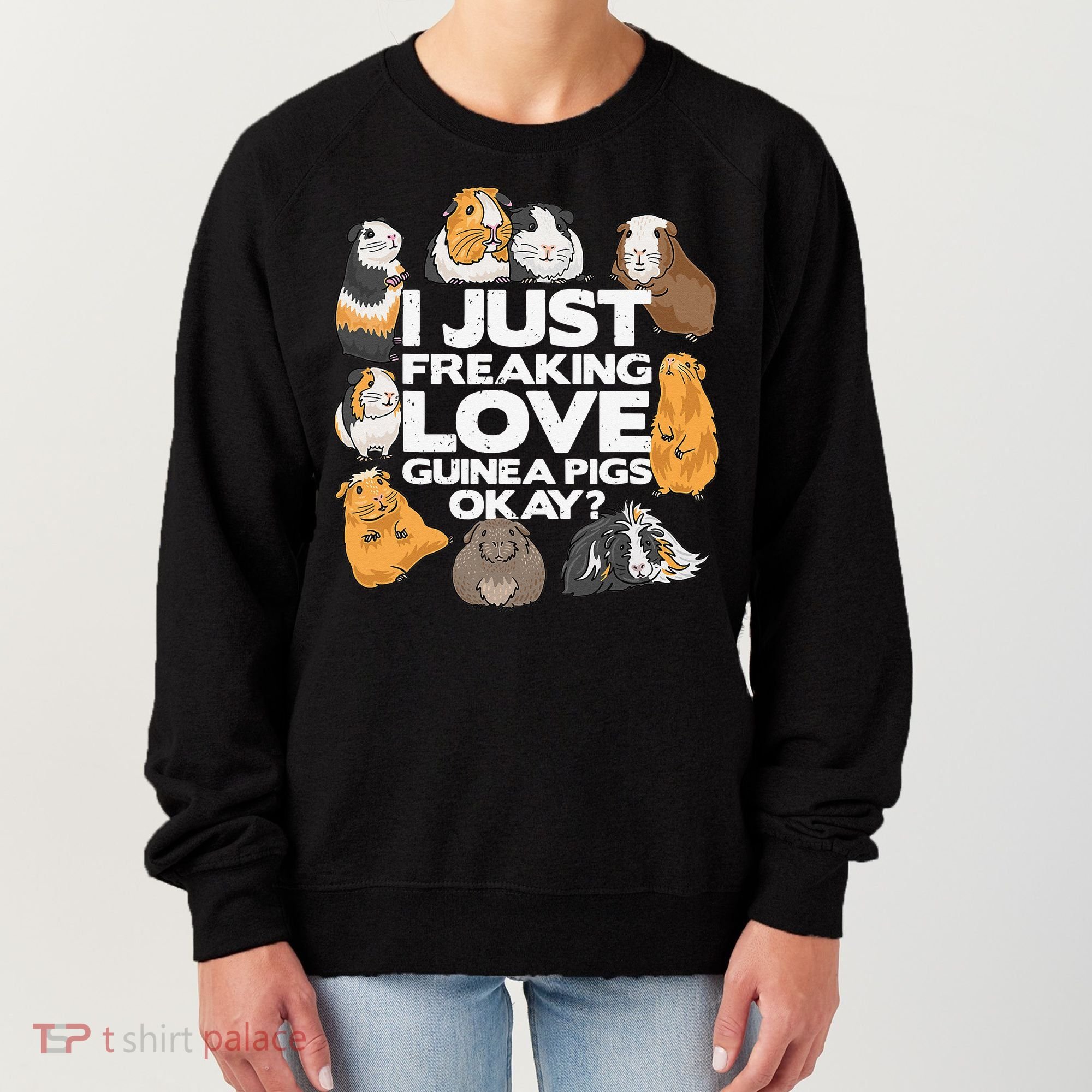 Guinea Pig Guinea Pig Lover Tee Funny Guinea Pig Women's Sweatshirt