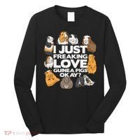 Guinea Pig Guinea Pig Lover Tee Funny Guinea Pig Long Sleeve Shirt thumb 0
