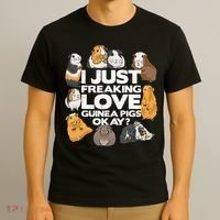 Guinea Pig Guinea Pig Lover Tee Funny Guinea Pig T-Shirt thumb 3