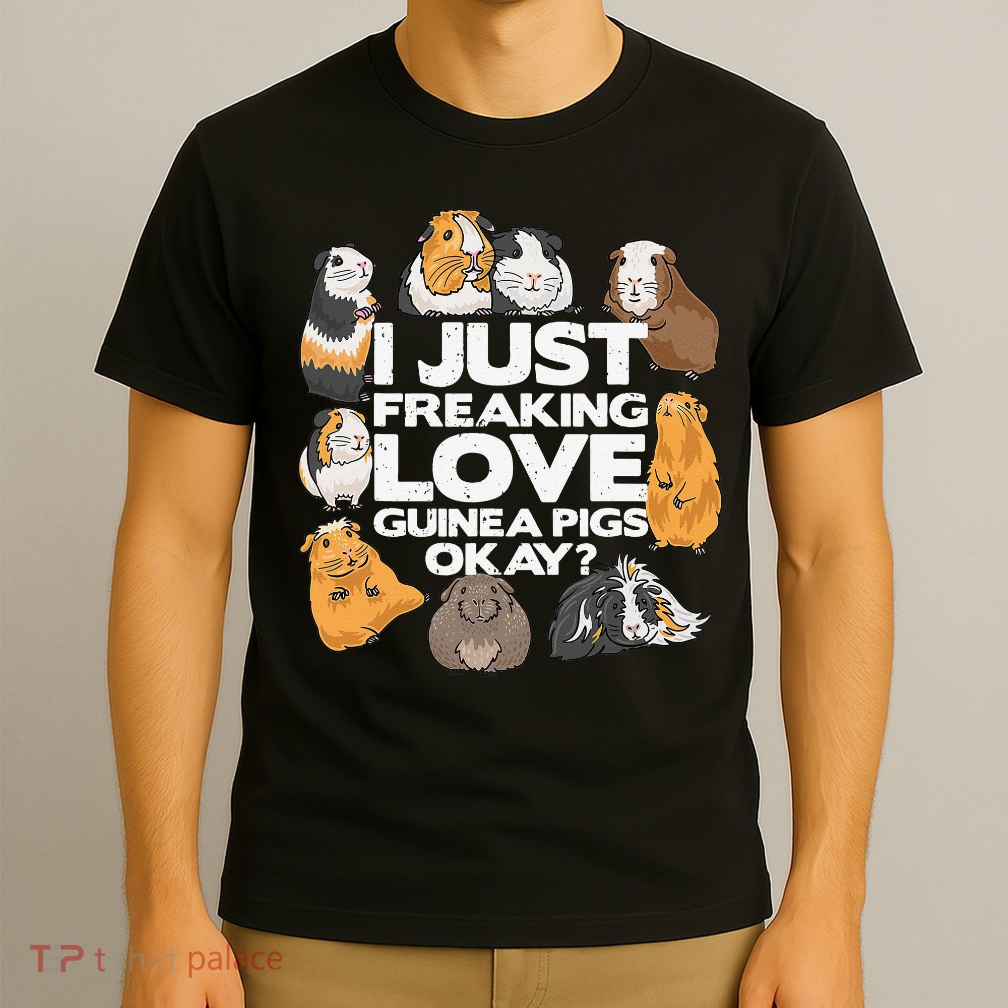 Guinea Pig Guinea Pig Lover Tee Funny Guinea Pig T-Shirt