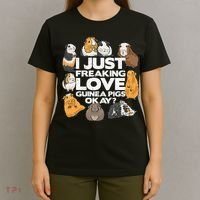 Guinea Pig Guinea Pig Lover Tee Funny Guinea Pig T-Shirt thumb 4
