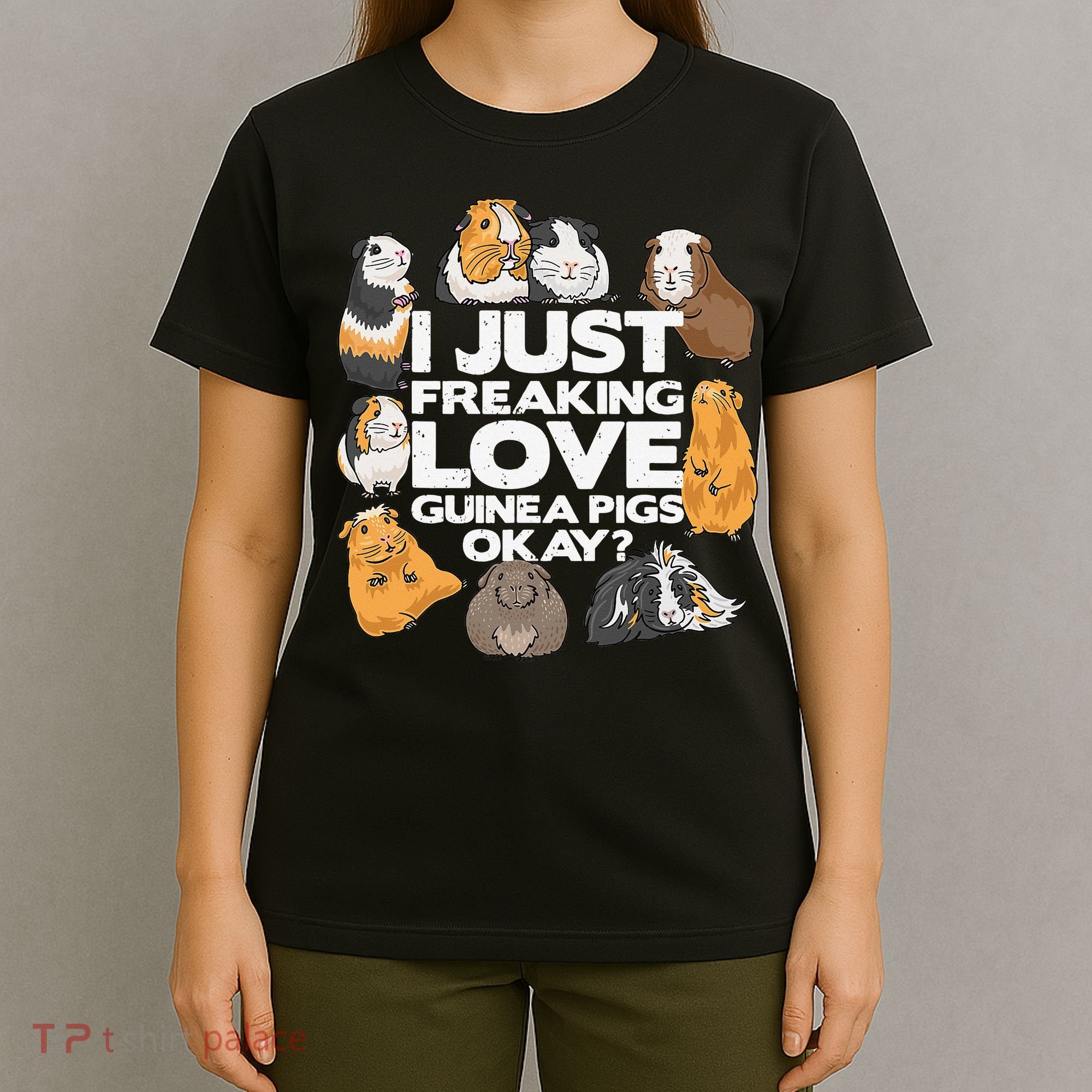Guinea Pig Guinea Pig Lover Tee Funny Guinea Pig T-Shirt