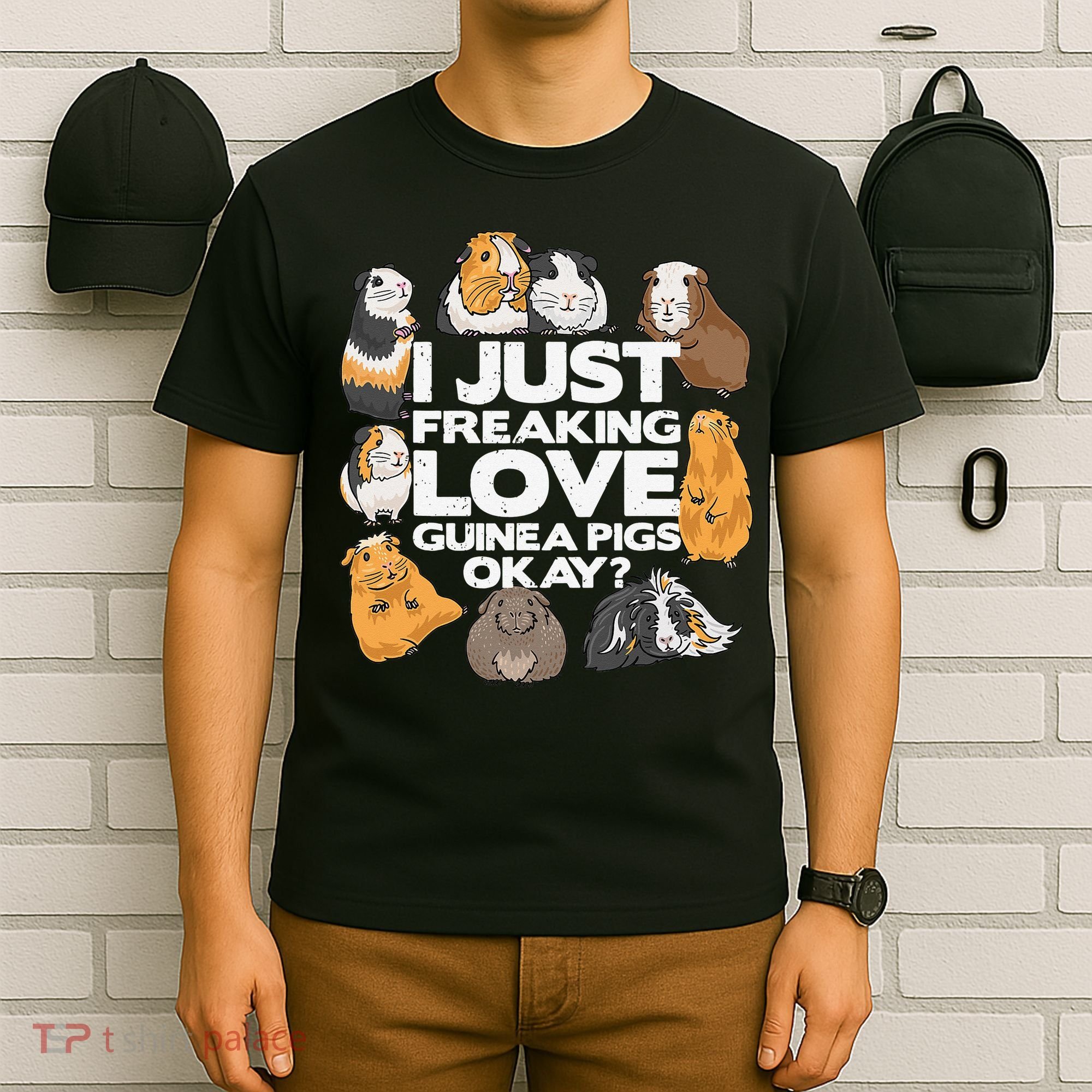 Guinea Pig Guinea Pig Lover Tee Funny Guinea Pig T-Shirt