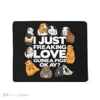 Guinea Pig Guinea Pig Lover Tee Funny Guinea Pig Mousepad thumb 0