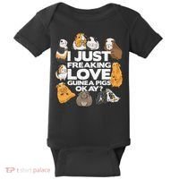 Guinea Pig Guinea Pig Lover Tee Funny Guinea Pig Baby Bodysuit thumb 0