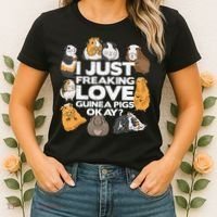 Guinea Pig Guinea Pig Lover Tee Funny Guinea Pig Women's T-Shirt thumb 2