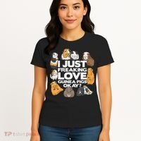 Guinea Pig Guinea Pig Lover Tee Funny Guinea Pig Women's T-Shirt thumb 4