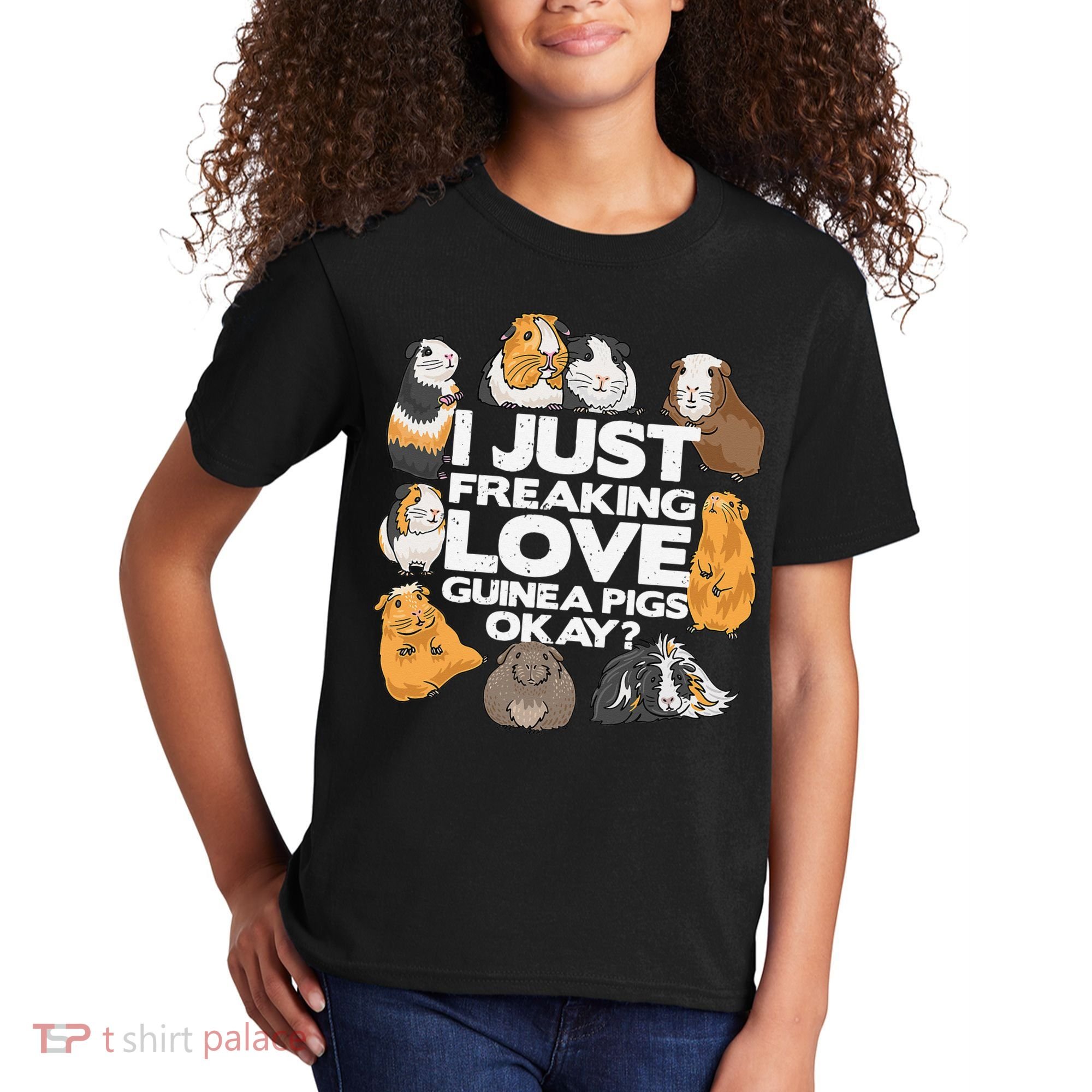 Guinea Pig Guinea Pig Lover Tee Funny Guinea Pig Kids T-Shirt