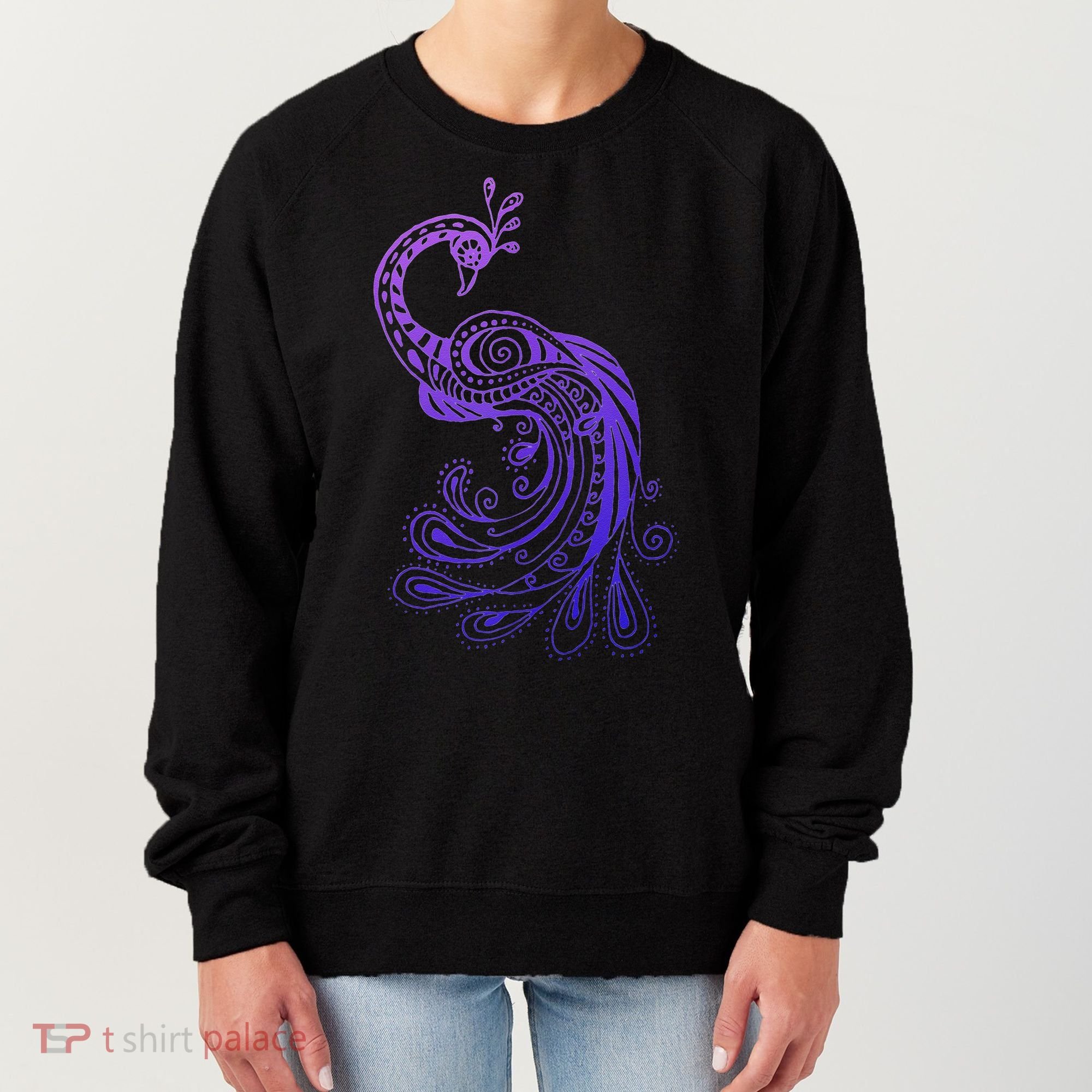 Galaxy Peacock Women's Sweatshirt