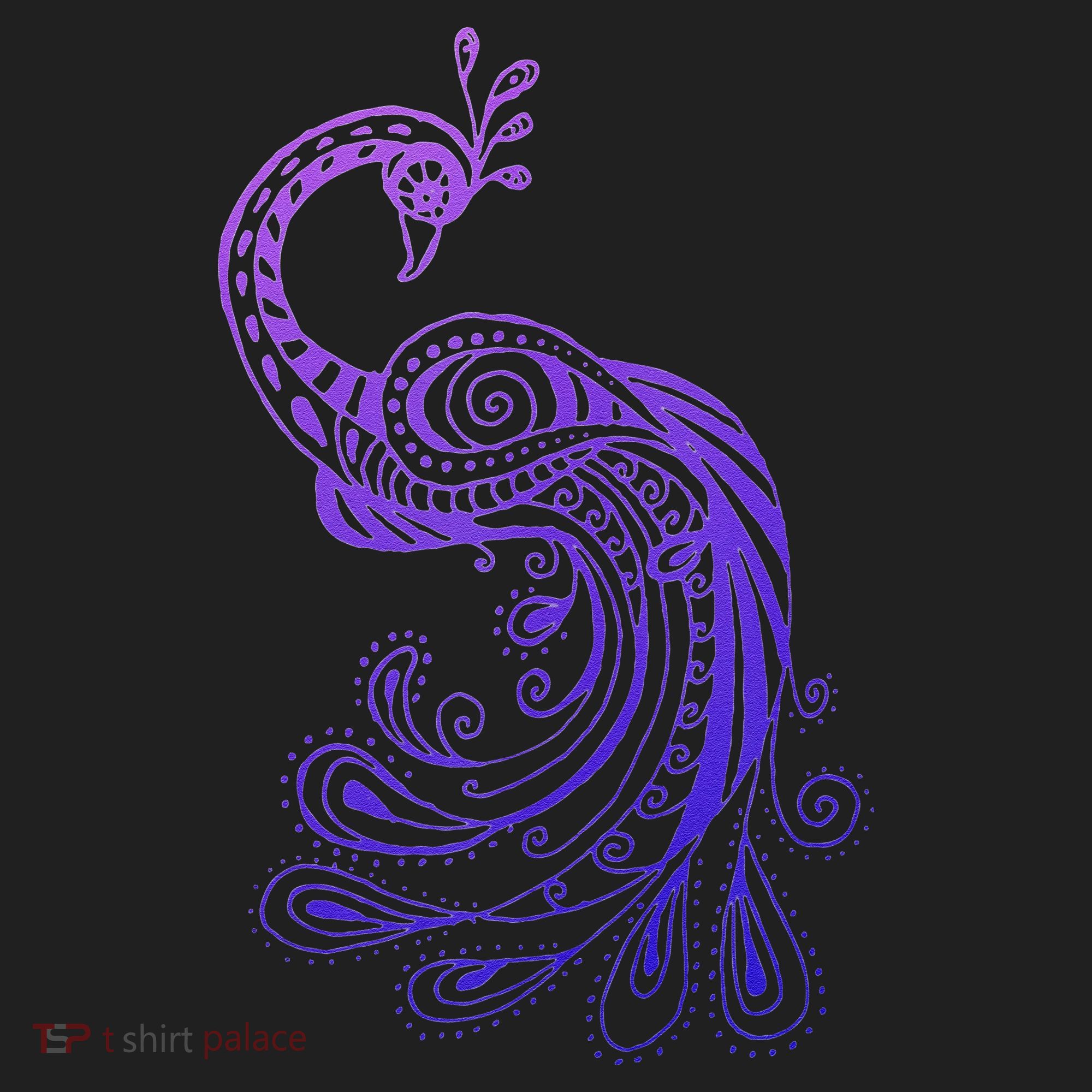 Galaxy Peacock Women's Sweatshirt