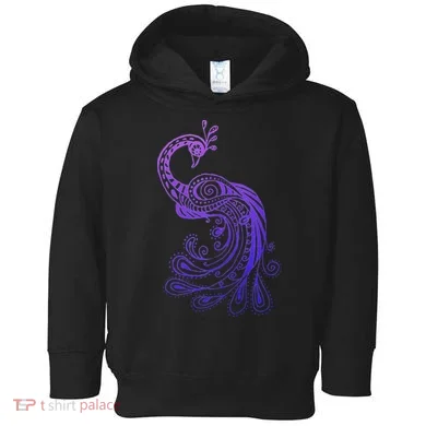 Galaxy Peacock Toddler Hoodie
