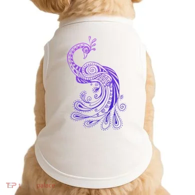 Galaxy Peacock Doggie Tank