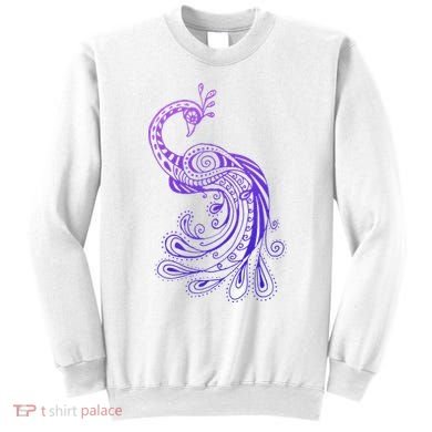 Galaxy Peacock Sweatshirt